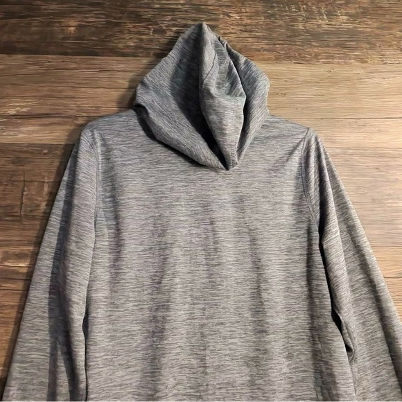 90 Degree By Reflex Gray Long Sleeve Relaxed Hoodie - Picture 8 of 9